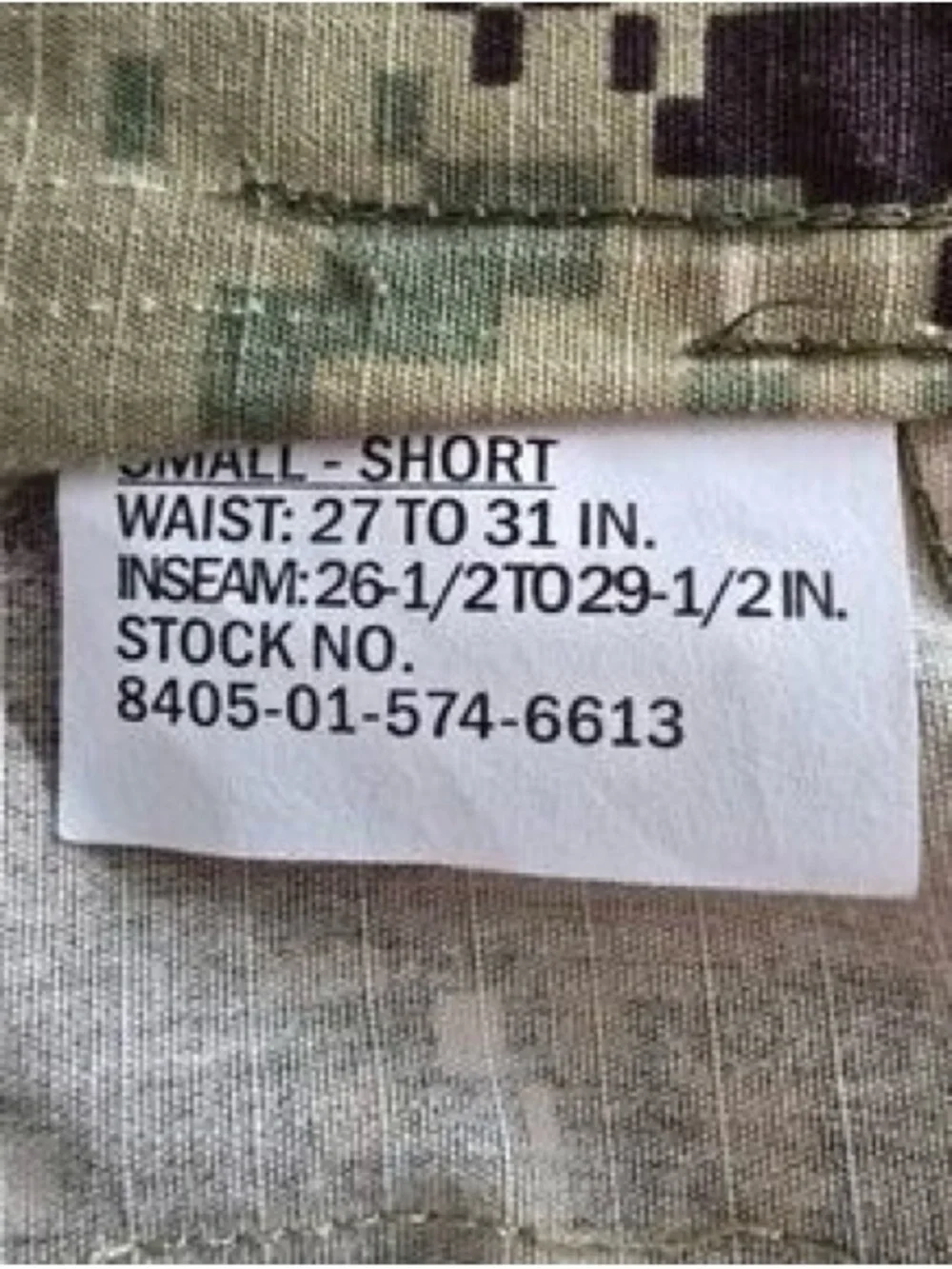 Men's Camo Tactical Pants - Green Woodland Print
